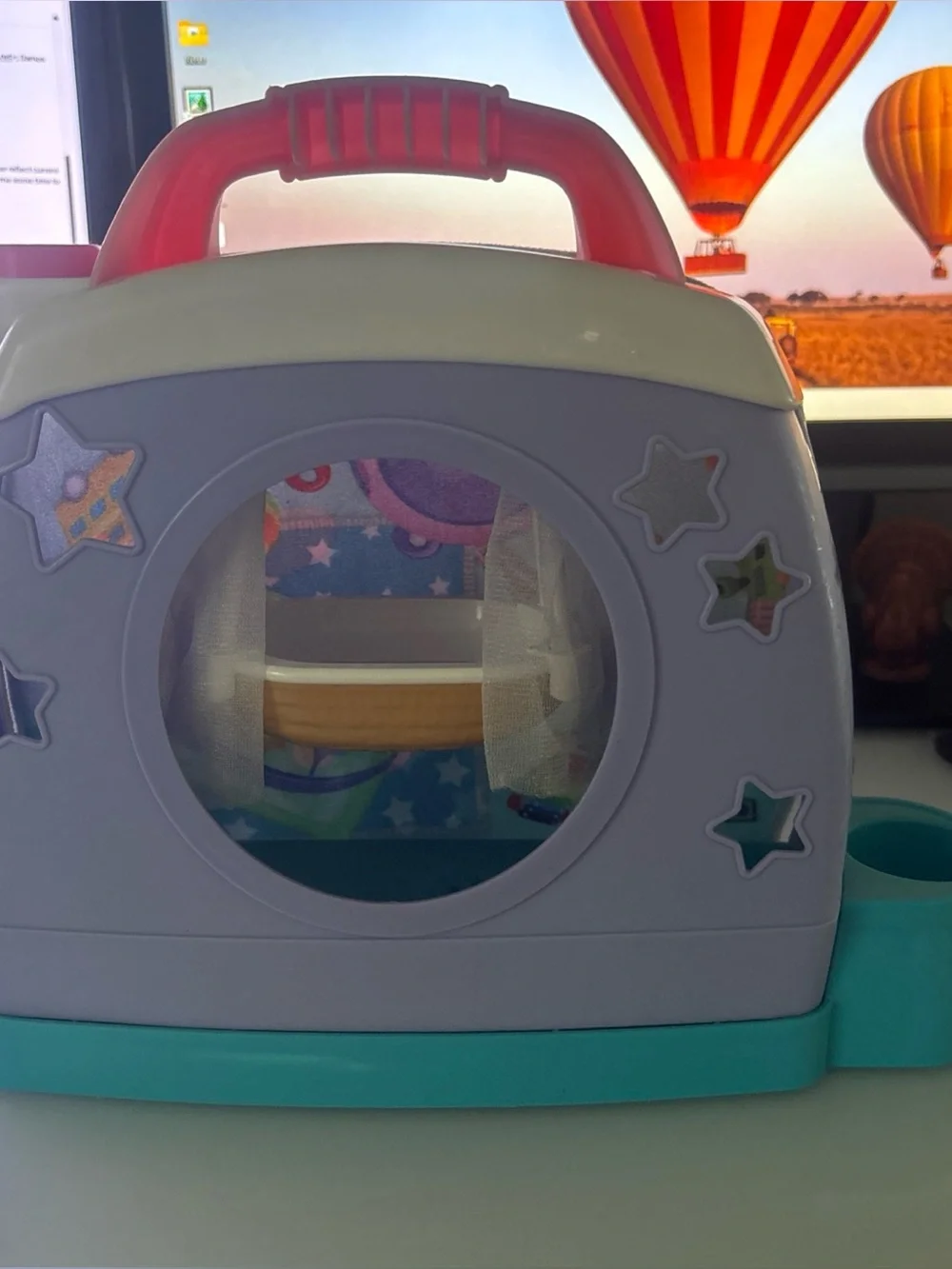 Fisher Price Little People Cuddle & Play Nursery Portable Playset Baby Set